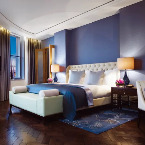 Luxury hotel suite furnished by Spring Tech Industries